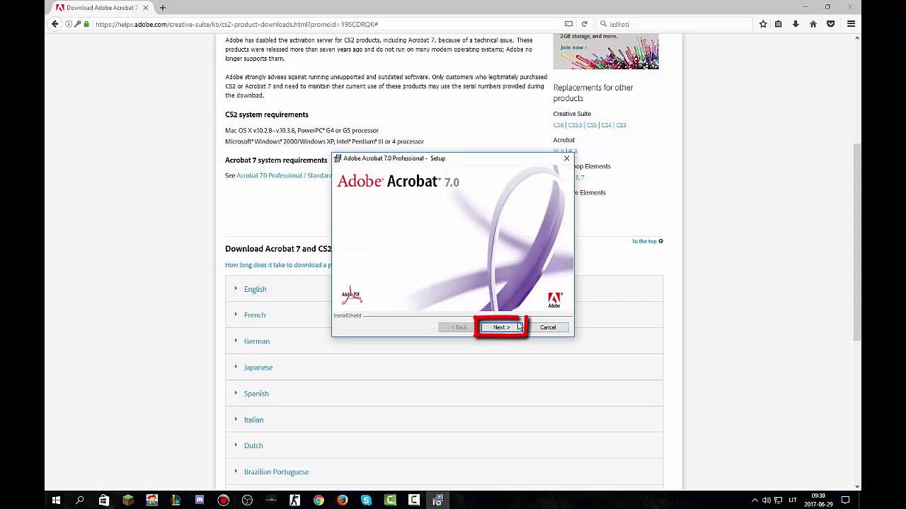 how to find adobe pro xi serial number